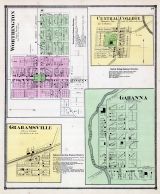 Worthington, Grahamsville, Central College, Gahanna, Franklin County and Columbus 1872